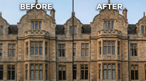 Unblur the snapshot and make it masterpiece