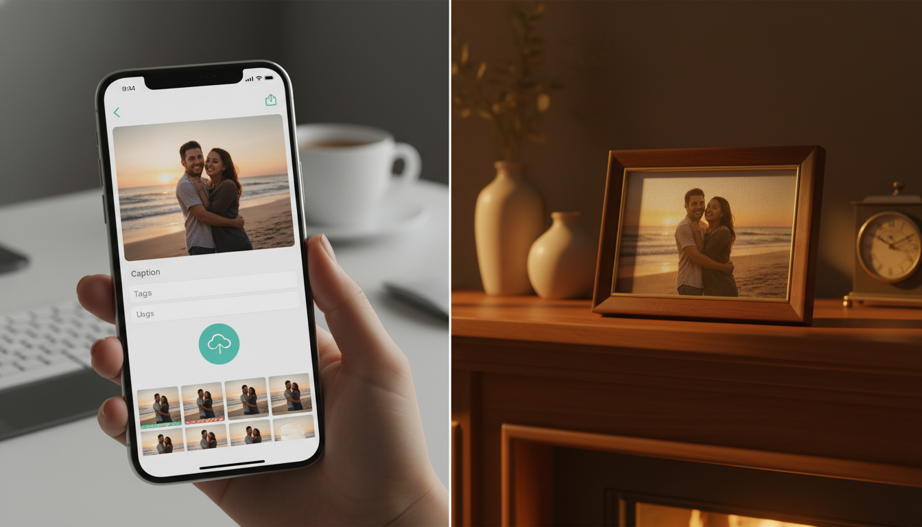 Long Distance Valentine's: Create Dreamy AI Couple Photos Illustration 2