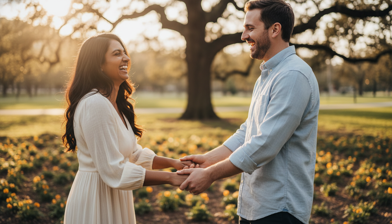 Long Distance Valentine's: Create Dreamy AI Couple Photos Illustration 1